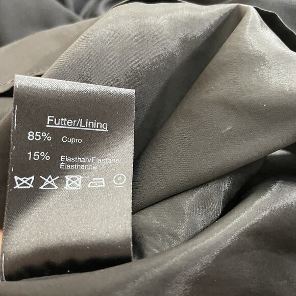 Talbot‎ Runhof Women's Black Bodycon Long Dress Size 2 Stretchy Pret Statement - Picture 13 of 16